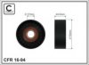 CAFFARO 16-94 Tensioner Pulley, v-ribbed belt